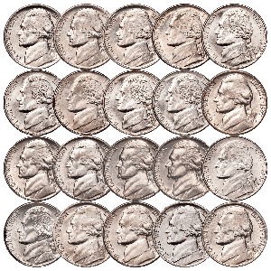 1957-2003 Jefferson Nickel Set Main Image