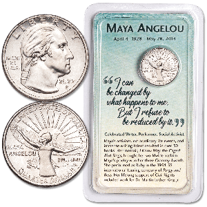 2022 Maya Angelou U.S. Women Quarter in Showpak Main Image