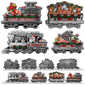 2022-2023 Fiji Half Dollar Holiday Train Set Main Image