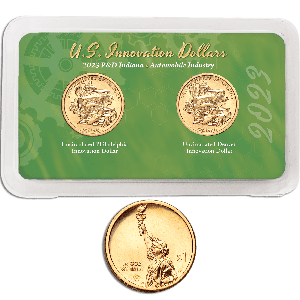 2023 P&D Indiana U.S. Innovation Dollar in Showpak Main Image