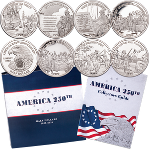 America 250th Niue Half Dollar Series with Folder Main Image