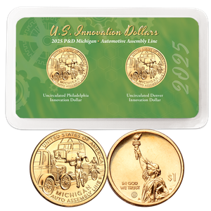 2025 P&D Michigan U.S. Innovation Dollar in Showpak Main Image
