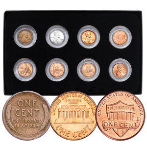 1909-2010 Lincoln Cent Type Set Main Image