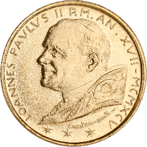 1995 Vatican City Aluminum-Bronzw 200 Lire Main Image
