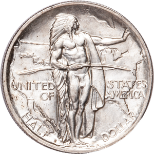 1926-S Oregon Trail Memorial Silver Commemorative Half Dollar Main Image