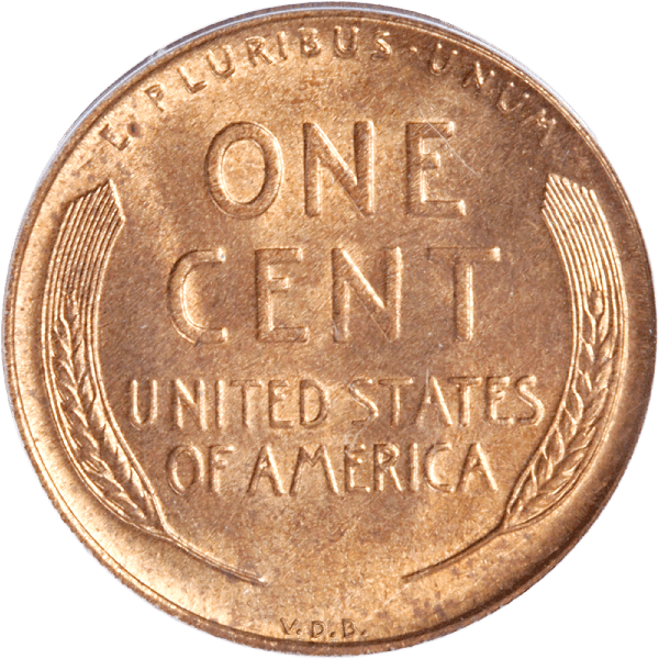 Lincoln Head Cent, Wheat Ears reverse