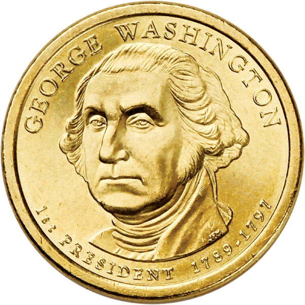 2007 George Washington Presidential dollar design