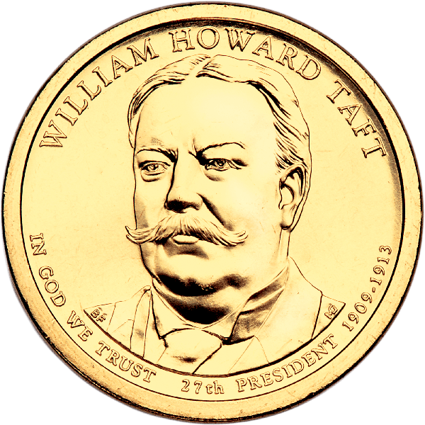 2013 William Howard Taft Presidential dollar design