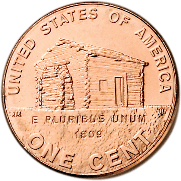 Lincoln Head Cent, bicentennial reverses: Birthplace, Formative Years, Professional Live, Presidency
