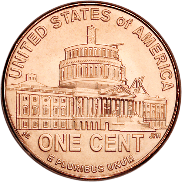 Lincoln Head Cent, bicentennial reverses: Birthplace, Formative Years, Professional Live, Presidency