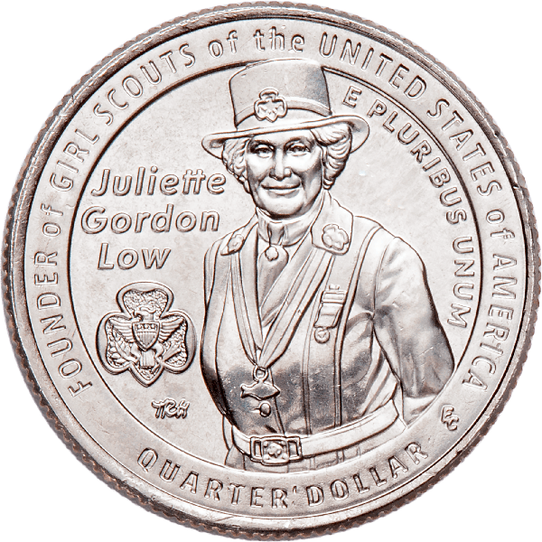 2025 Juliette Gordon Low U.S. Women Quarter design