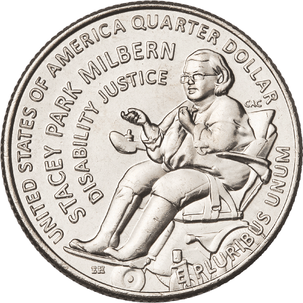 2025 Stacey Park Milbern U.S. Women Quarter design