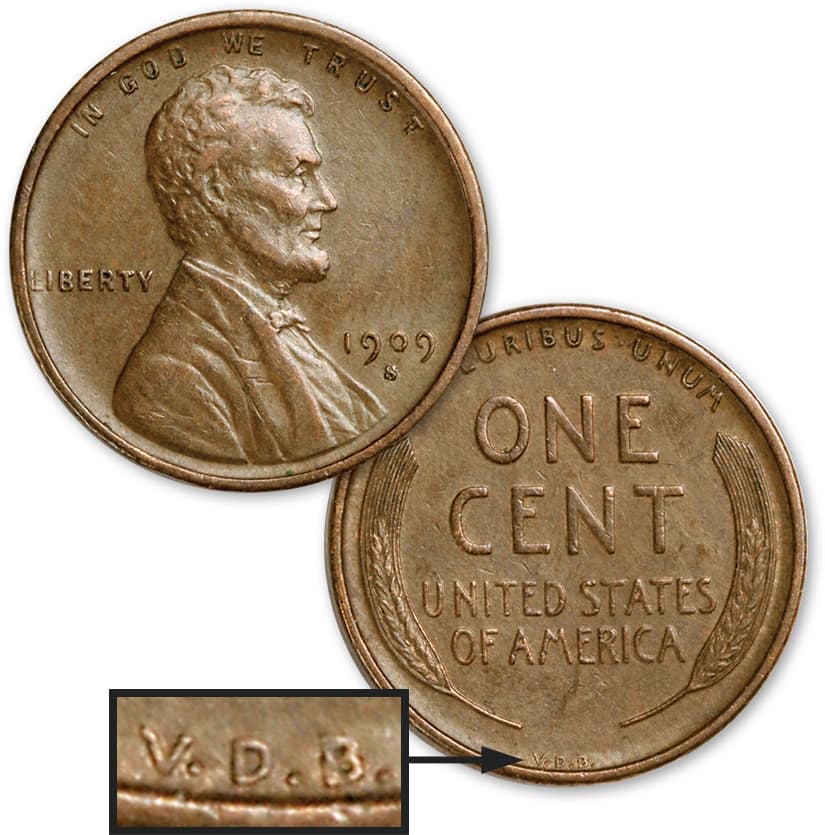 1909-S VDB Lincoln Head Cent