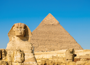 The Second Pyramid of Khafre and the Great Sphinx