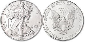 1986 American Eagle Silver Dollar