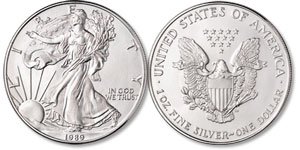 1989 American Eagle Silver Dollar