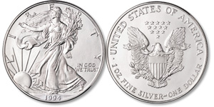 1994 American Eagle Silver Dollar