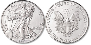 1995 American Eagle Silver Dollar