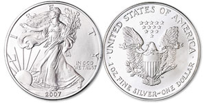 2007 American Eagle Silver Dollar