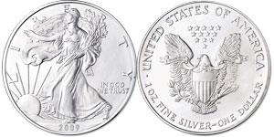 2009 American Eagle Silver Dollar