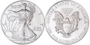 2010 American Eagle Silver Dollar