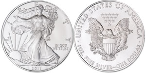 2011 American Eagle Silver Dollar