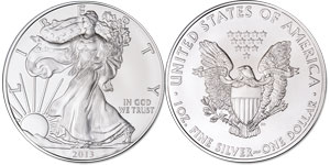 2013 American Eagle Silver Dollar