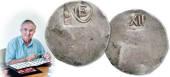 Enjoying my Massachusetts Bay Collection, including my extremely rare New England Shilling