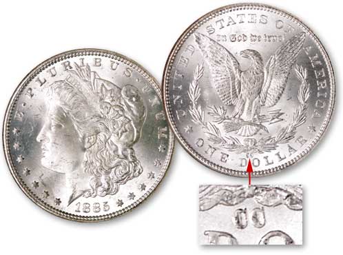 1885-CC Carson City Morgan dollar