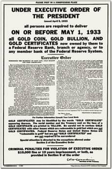 Executive Order reprint 