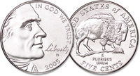 Westward Journey Bison Nickel