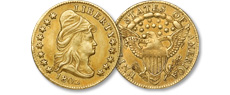 [photo: Capped Bust Quarter Eagle]