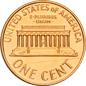 Lincoln Cent, Memorial Reverse