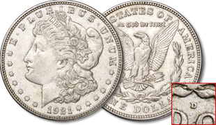 1921-D Morgan Dollar