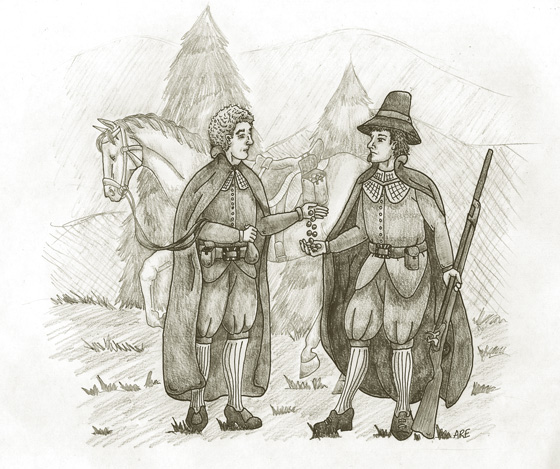 [illustration: Massachussetts Bay Searchers]