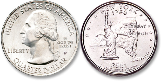 New York Statehood Quarter