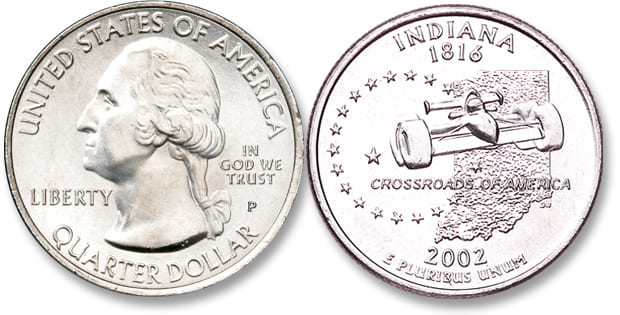 Indiana Statehood Quarter