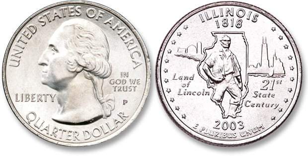 Illinois Statehood Quarter