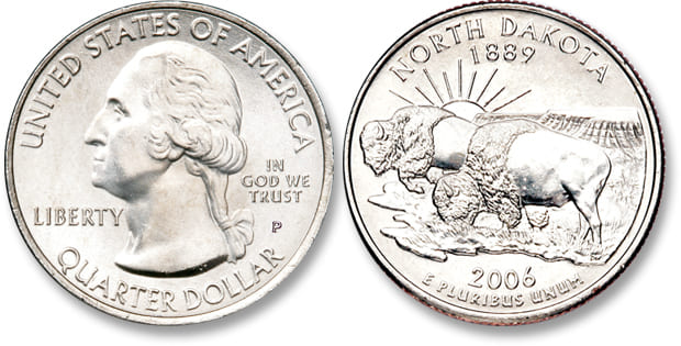 North Dakota Statehood Quarter