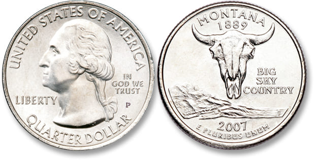 Montana Statehood Quarter