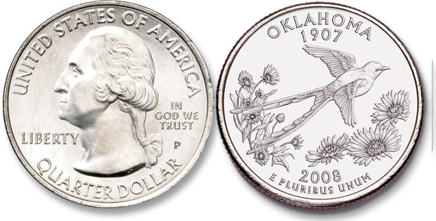 Oklahoma Statehood Quarter