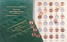 Example of a date and mint mark collection