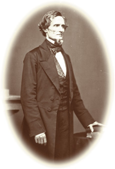 Jefferson Davis, president of the Confederate States of America